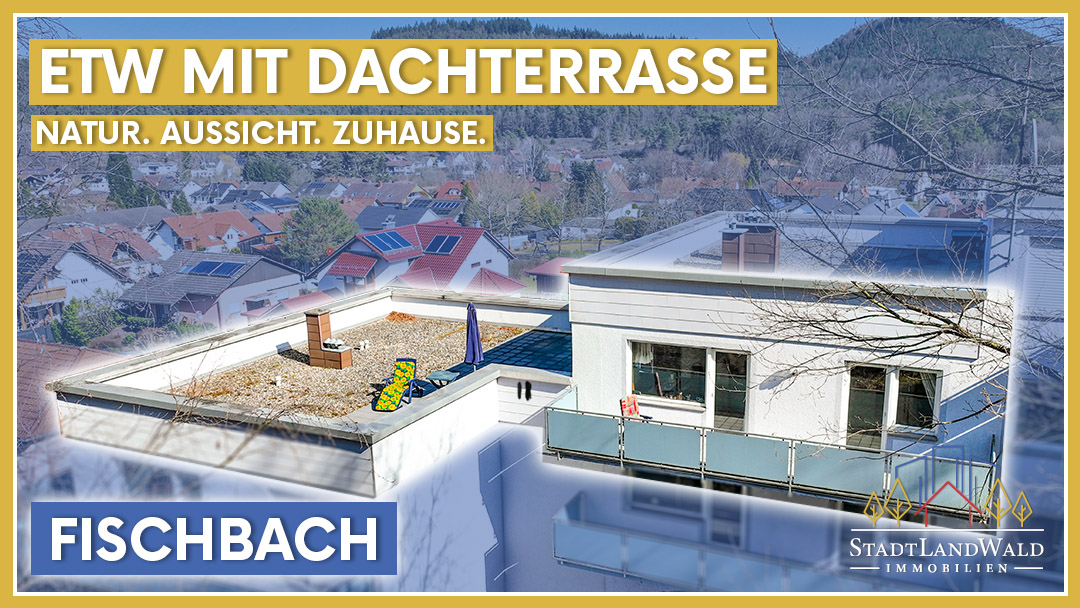 Ruhig gelegene Wohnung mit Dachterrasse in Fischbach am Waldrand