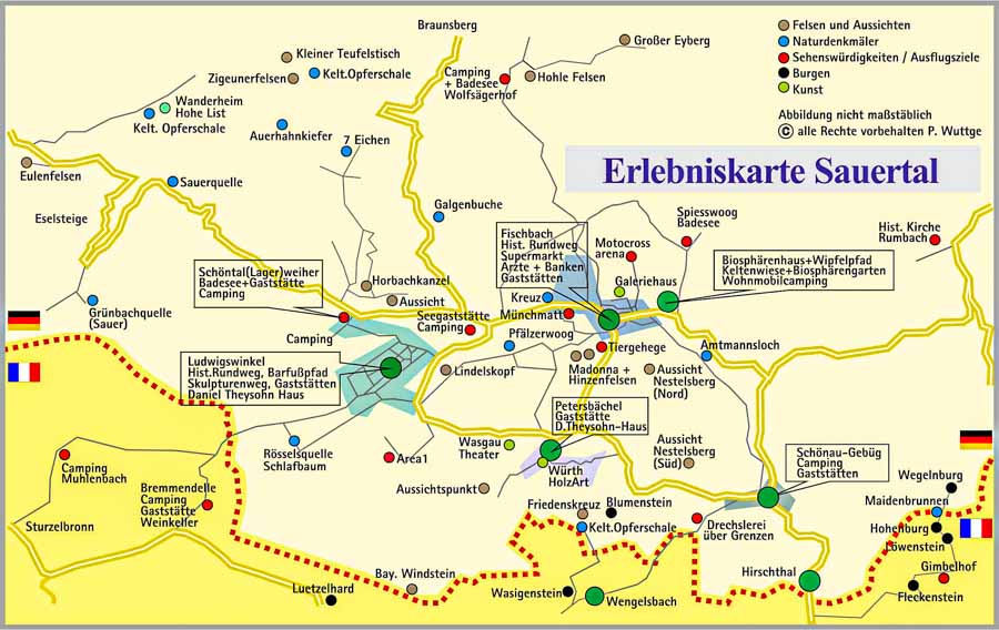 Erlebniskarte Sauertal Pfalz